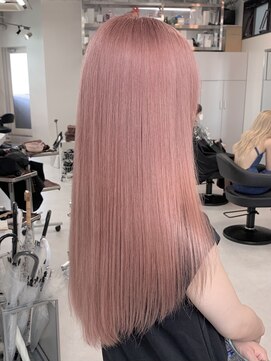 ペレ 栄店(PELE) 前髪/アンブレラカラー/こなれミディ/イメチェン/ウェーブパーマ