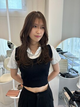 ロイリー バイ ローウェ 立川(Loely by Louwe) ベージュ/ハイトーン/レイヤー/ボブ/立川/髪質改善/ヘアセット