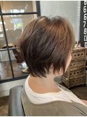 縮毛矯正 髪質改善 白髪ぼかし ツヤ まとまり 似合わせ 美髪