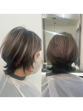 フリーダム(FREE-DOM) 【ウルフカット・ハイライト】ウルフレイヤーを可愛く