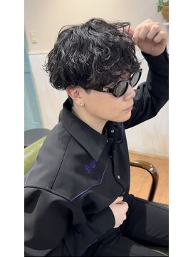 ヘア ライフ ワイレア(HAIR LIFE Wailea) 波巻きスパイラル×刈り上げマッシュ