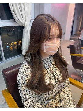 リノショアーズ 元町店(RINOSHORES) 【艶感★オルチャンヘア】韓国風 巻き髪大人可愛い小顔カール