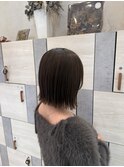 切りっぱなしボブ#髪質改善