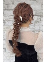 カイノ 福岡志免本店(KAINO)&nbsp;ふわふわ♪編みおろしふんわりアレンジ♪