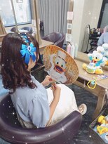 エヌエービー 池袋店(N.A.B.) ハーフアップ