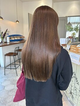 ファルファラ(farfara) 【farfara】艶髪ストレート/髪質改善(問屋町テラス)大島結衣