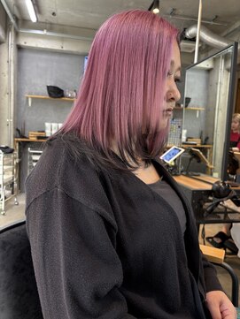 スオーノ(SUONO) ピンク×エンドカラー