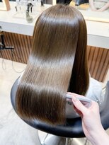 ロンド ロワール 門前仲町(Lond Loire)&nbsp;ボブショートボブ縮毛矯正ベージュグレージュ門前仲町