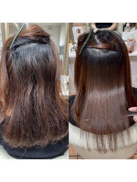 ボクノ 3号店(bokuno) 髪質改善矯正Before After