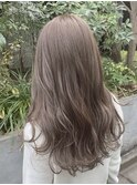 【代官山LAIDBACK】柔らかな大人透け感グレージュ☆シアーピンク
