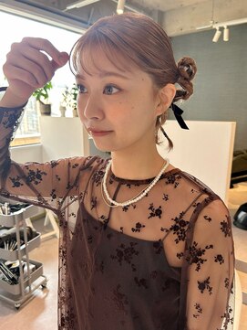 アム(amu) ボブヘアアレンジ/ツインアレンジ/タイトアレンジ/お呼ばれヘア