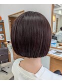 ぱつっとボブ