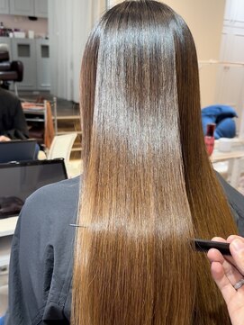 マイラグーン(MY LAGOON) ダブルカラー/バレイヤージュ/白髪ぼかし/韓国風ヘア/髪質改善