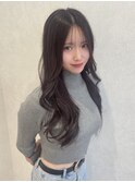 大人可愛い人気の巻き下ろしスタイル