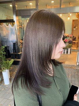 チャプター 千葉ニュータウン中央店(chapter) レイヤーカットアッシュベージュ