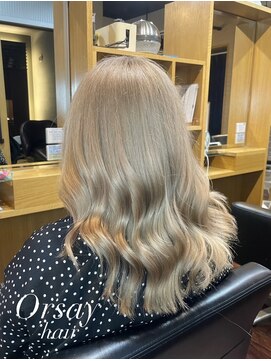 美容室オルセー ミルクティー