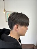 【メンズ】ショートセンターパート