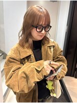 シータ(sheta)&nbsp;【表参道sheta/riria】ブリーチありミルクティーベージュ