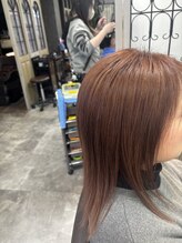 プリズム ヘアーデザイン 北坂戸店 明るい白髪ぼかし