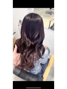 ビューバイネオリーブ 用賀店(Beau'r by neolive) 大人ガーリーダークアッシュ似合わせカットミディアムレイヤー