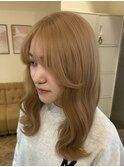 栄/矢場町/ダブルカラー/顔周りレイヤー/ハイトーン/ブリーチ