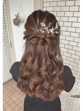 フェリーチェ 六本木店(Felice) ハーフアップ ヘアセット お呼ばれヘア 参列ヘア イベントヘア