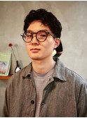 朝のセットが楽なショートパーマ[メンズ/メンズショート/祐天寺]