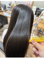 フレイムス ヘアアンドリラックス 吉川店(Frames hair&relax) 縮毛矯正で艶ストレート