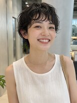 ムクコア(Muk CORE) マッシュショートボブニュアンスルーズパーマ大人可愛い川崎