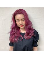 プライズ アイリス 池袋東口店(prize Iris)&nbsp;ビビットピンクパープル/ダブルカラー池袋　ＨＡＲＵＫＡ