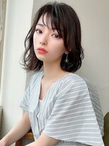 アフロート エル 錦糸町(AFLOAT L) 松宮錦糸町/韓国ヘア/ココアベージュ/ゆるふわ/シアーカラー