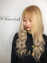 ヘアスタジオ マテリアル 中央駅店(hair studio Material)&nbsp;＃プルエクステ＃鹿児島＃髪質改善＃ダブルカラー