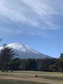 ダンパツ(DANPATSU) 山中湖近くのゴルフ場に行った際、富士山はやはり絶景でした!