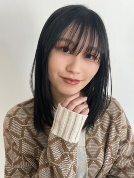 バサ 花小金井店(BASSA) 【清楚なイメージに♪】 サラサラセミロングヘア