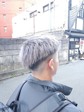 エンカウントバイマハロ 千葉(encount by mahalo) フェードシルバー[ハイライト/ブリーチ/メンズ/千葉/千葉駅]