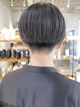 モリオ フロム ロンドン 成増店 morio成増/米村】刈り上げハンサムショート