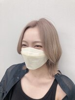 コード 四条河原町駅店(CHORD)&nbsp;ミルクティーベージュ/ハイトーン/ケアブリーチ/河原町美容室