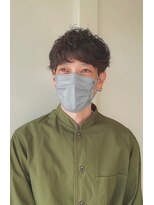 TJ天気予報 1mm江南店 メンズ★ソフトマッシュパーマ