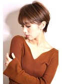 【Lino &nbsp;林】サイドシルエットのキレイなハンサムショート