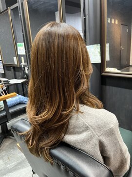 アローズ 荒尾店(arose) 髪質改善トリートメント  ハイライト インナーカラー