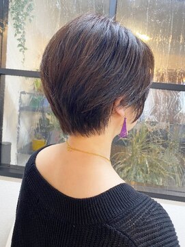 ニット 銀座(knit) 《knit銀座》大人可愛い20代30代40代ショートボブ丸み前下がり