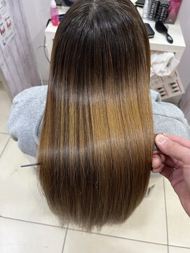 プロデュース 町田店(Produce) 【ブリーチ×縮毛矯正】ヘルシースタイル☆うるツヤロング♪