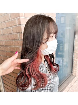 サロンドミルク 原宿(salon de MiLK) イヤリングピンクカラー