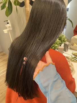 カノエ 下松店(canoe) ココアブラウン/髪質改善縮毛矯正/髪質改善/韓国風/韓国ヘア