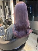 透明感パープルアッシュ☆
