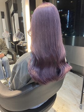 インク サカエ(inq sakae) 透明感パープルアッシュ☆