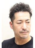 大人男性ニュアンスパーマナチュラル30代メンズ
