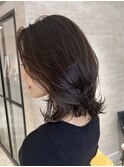 30代40代 広尾 港区 ミディアムヘア 大人ミディアム