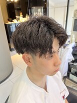 アイズ 海老名(AIZU)&nbsp;ソフトツイスト　アップバング　ショートパーマ　ツイストパーマ