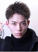 アップバング クルクルしないパーマ